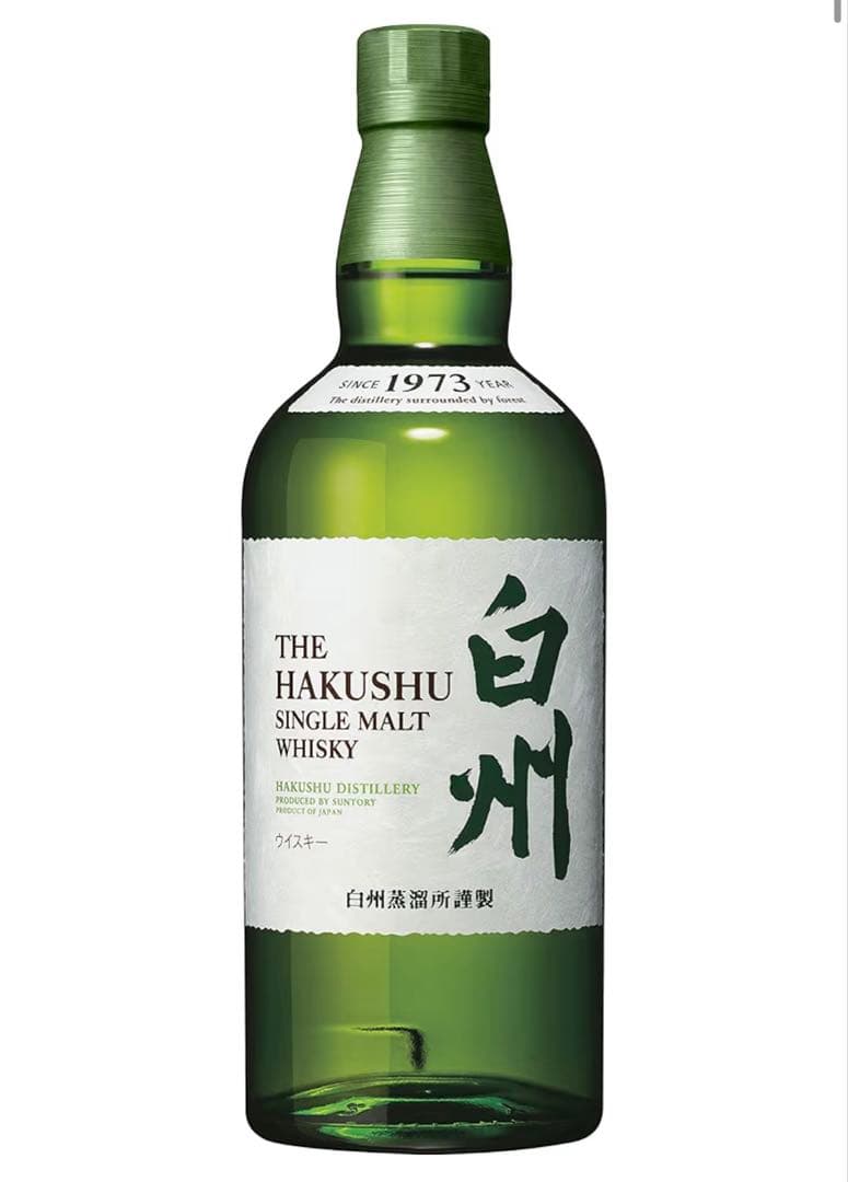 ウイスキー THE HAKUSHU SINGLE MALT WHISKY