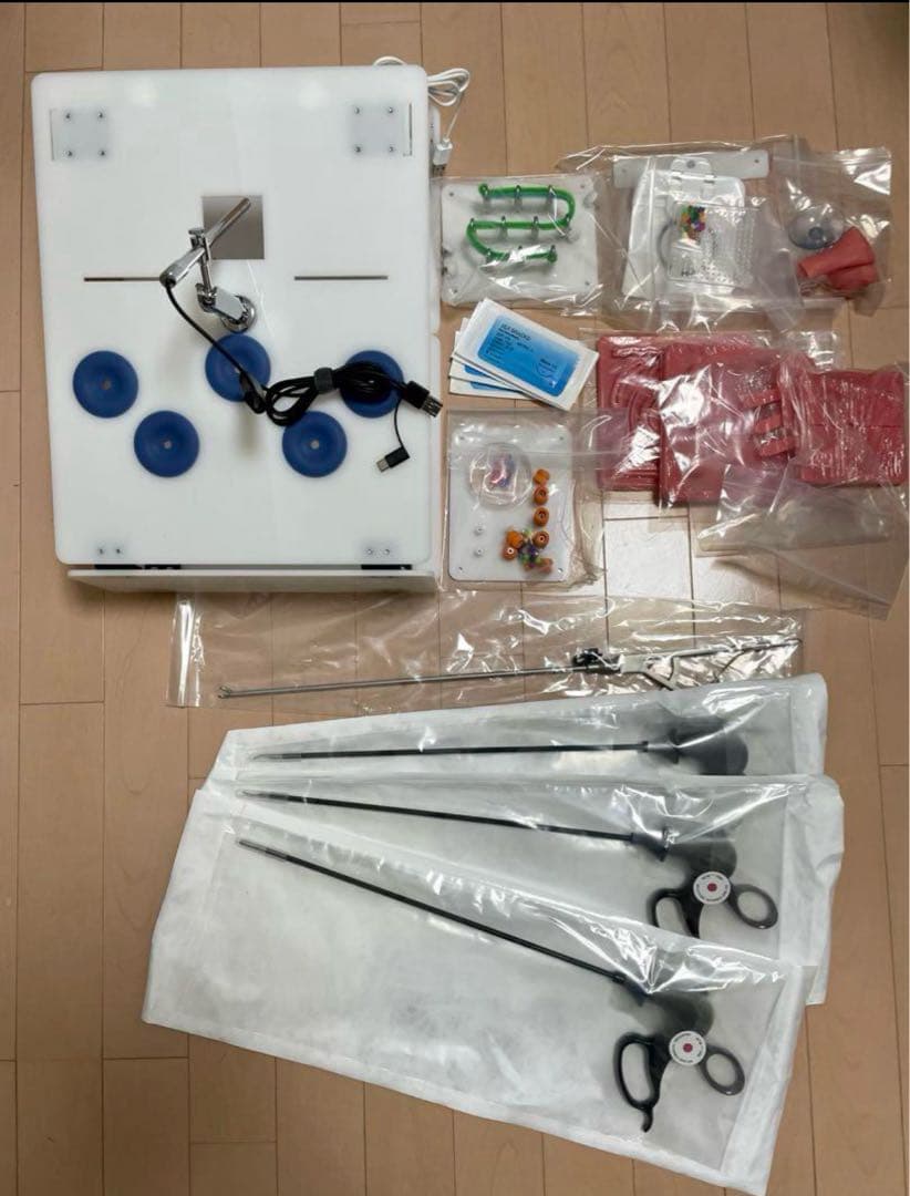 腹腔鏡手術トレーニングセット　ETHICON ENDPATH鉗子セット付き