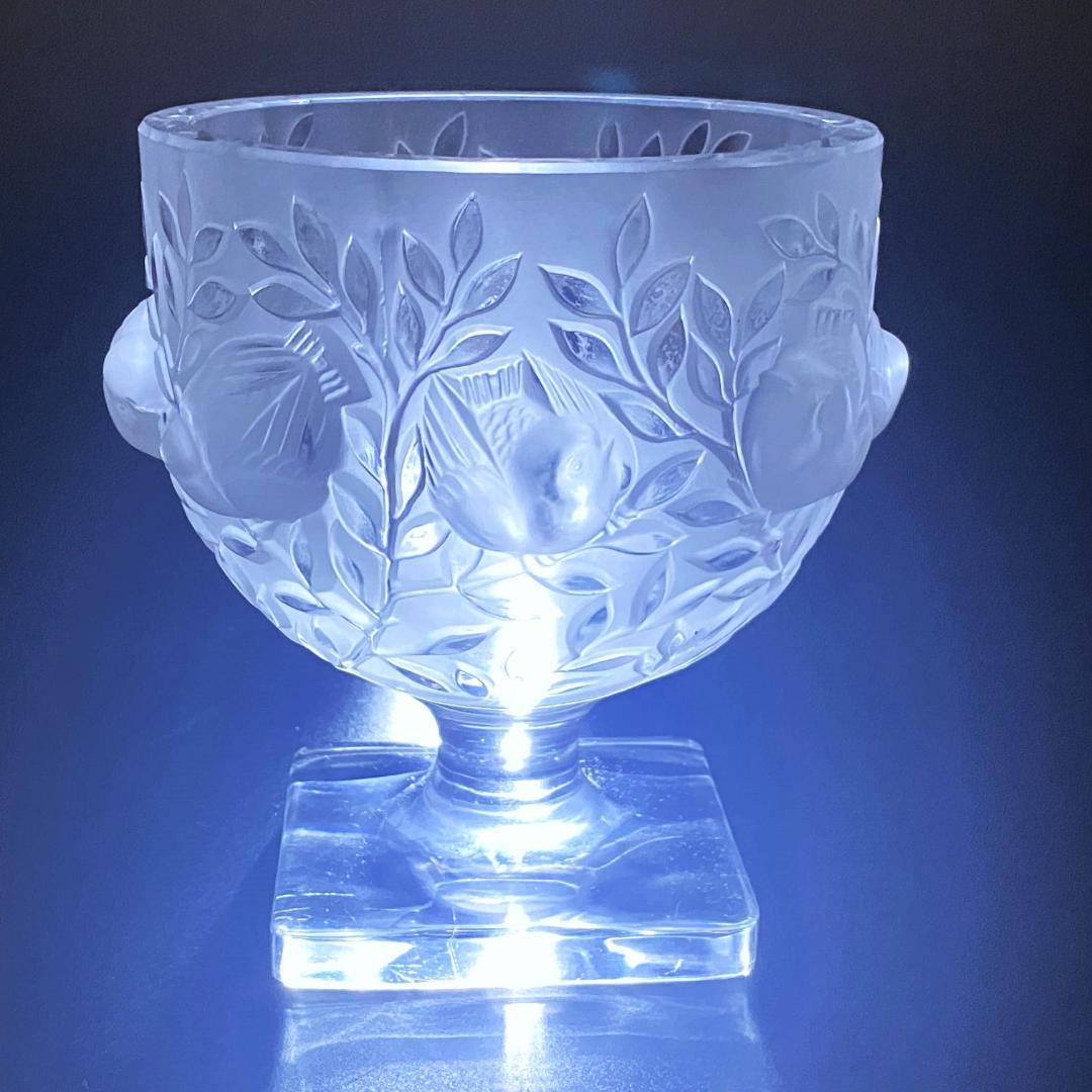 【美品】Lalique★ラリック★花瓶★エリザベス