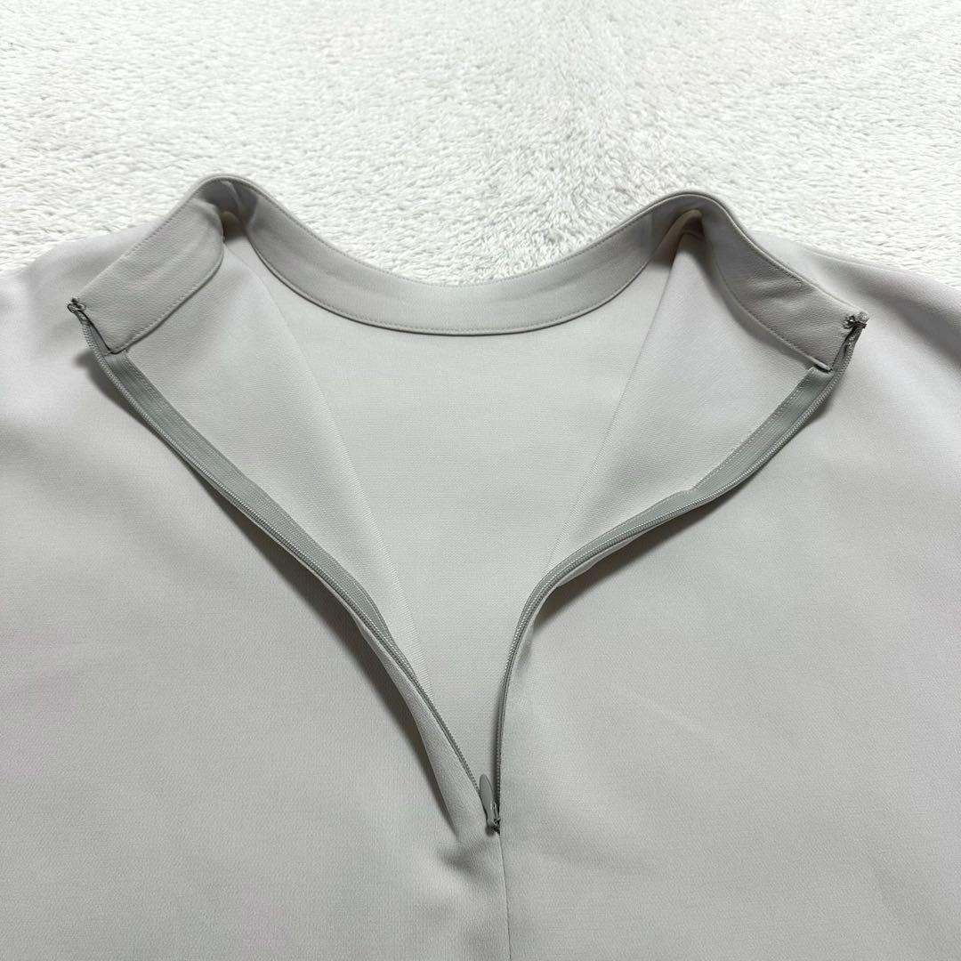 soéju ソージュ　スタンダードカラーコクーンブラウス　グレー　2025