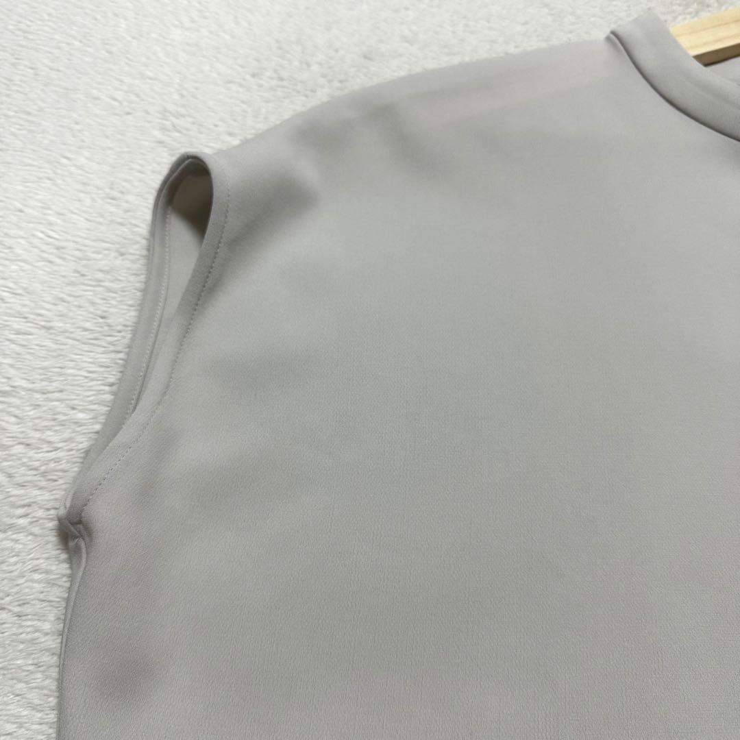 soéju ソージュ　スタンダードカラーコクーンブラウス　グレー　2025