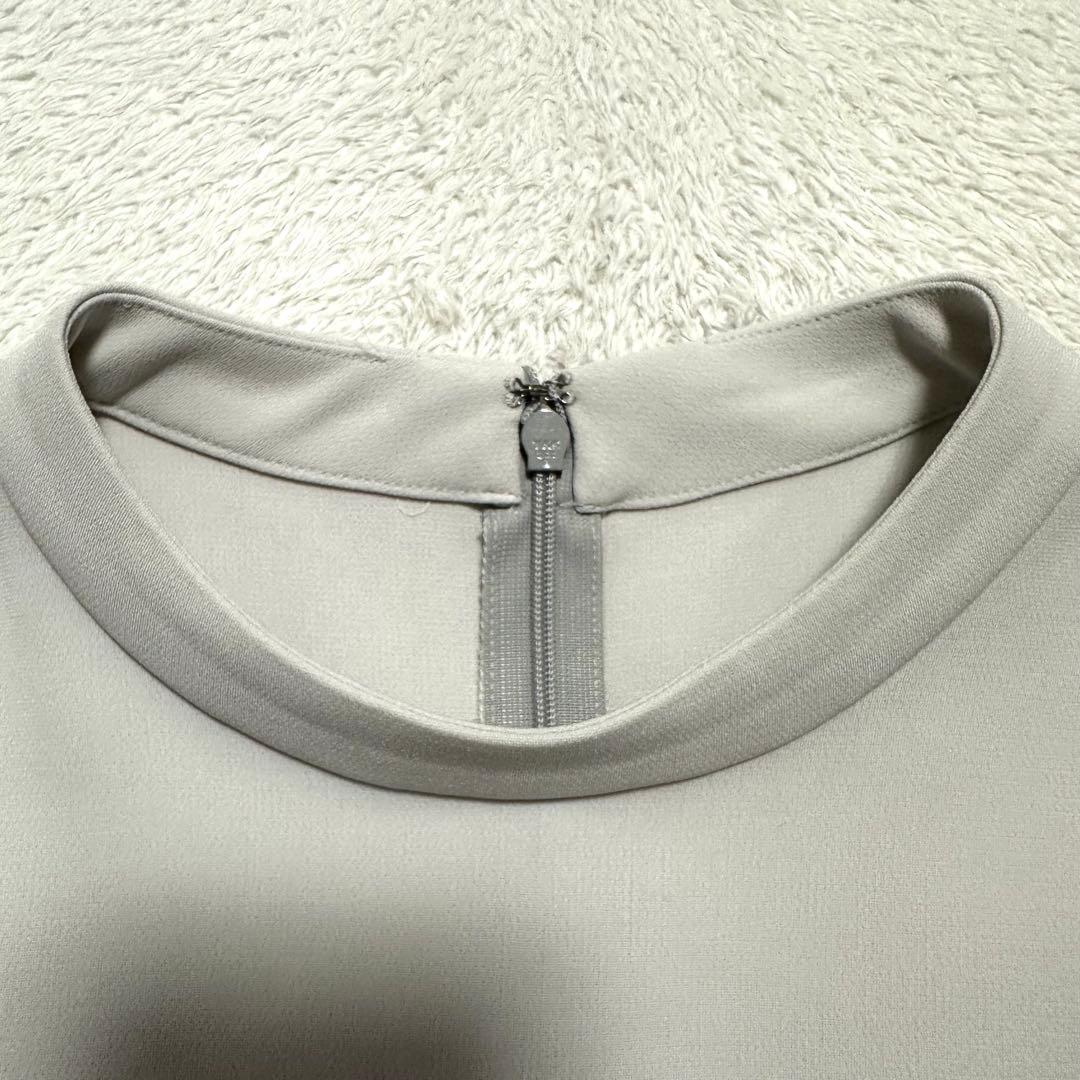 soéju ソージュ　スタンダードカラーコクーンブラウス　グレー　2025