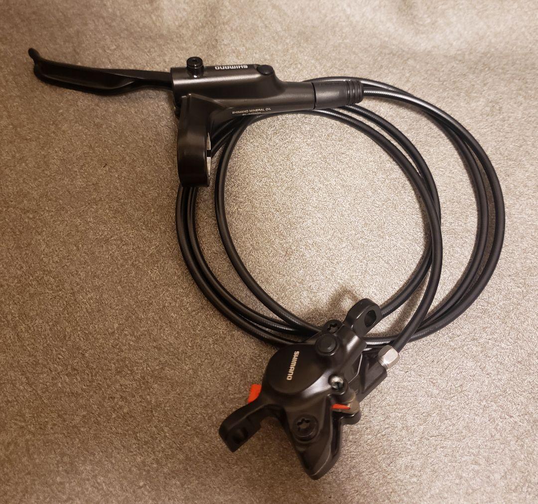 シマノMT200油圧ディスクブレーキとRT56ディスクローター160mmセット