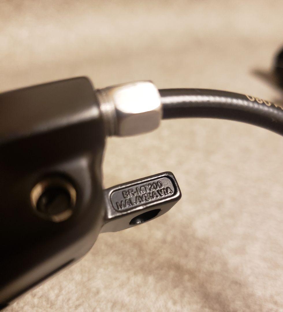 シマノMT200油圧ディスクブレーキとRT56ディスクローター160mmセット