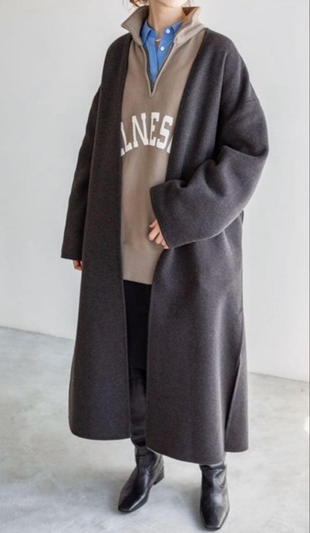 美品✨イエナ　MANTECO PUREダブルフェイスコート マンテコ 34