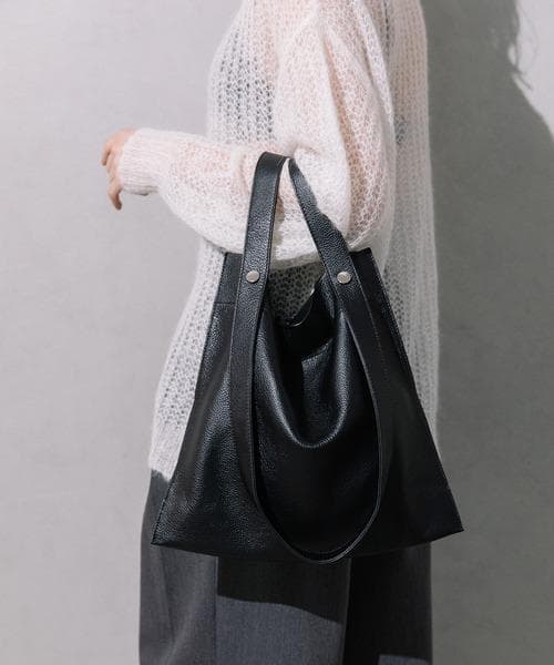 未使用品★BEAURE ヴュレ カウレザー 2デザイン ハンドル A4 トート