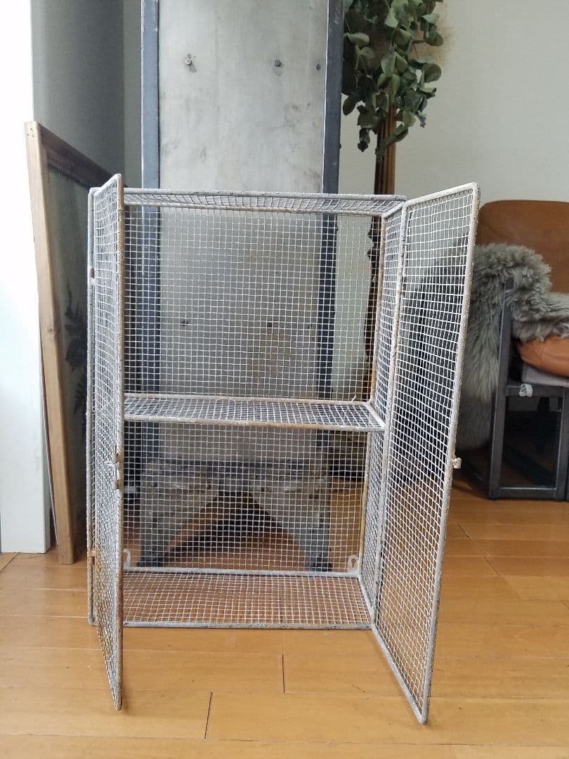 アイアンスクエアかご