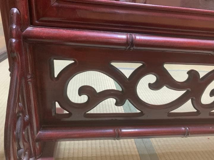 旧家蔵出　屏风　中国　実木　両面有り　時代品　古美術品　骨董品