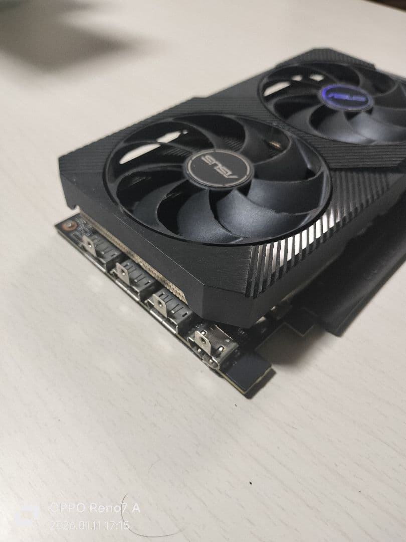 ASUS GeForce RTX3050 8GB グラフィックボード　ジャンク