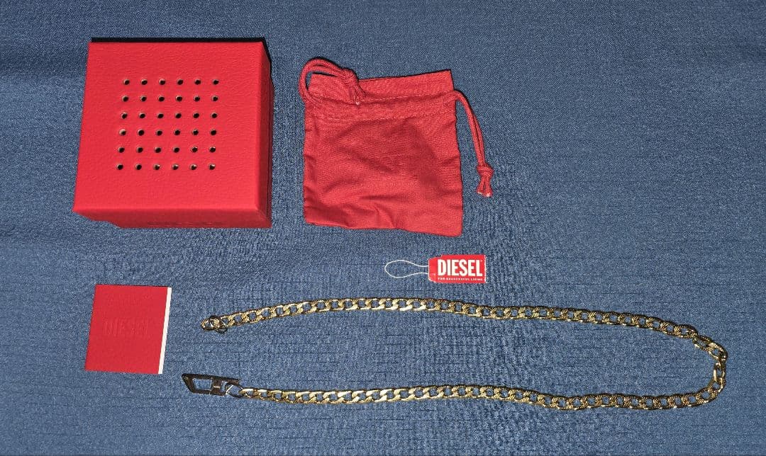 ディーゼル DIESEL　ネックレス ゴールド