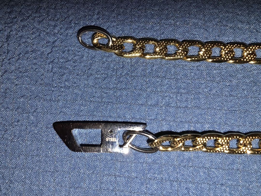 ディーゼル DIESEL　ネックレス ゴールド