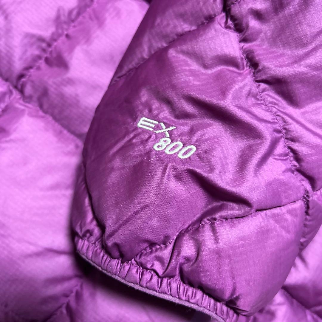 モンベル　ライトアルパイン　ダウンパーカー　ex800 スタッフバッグ付き