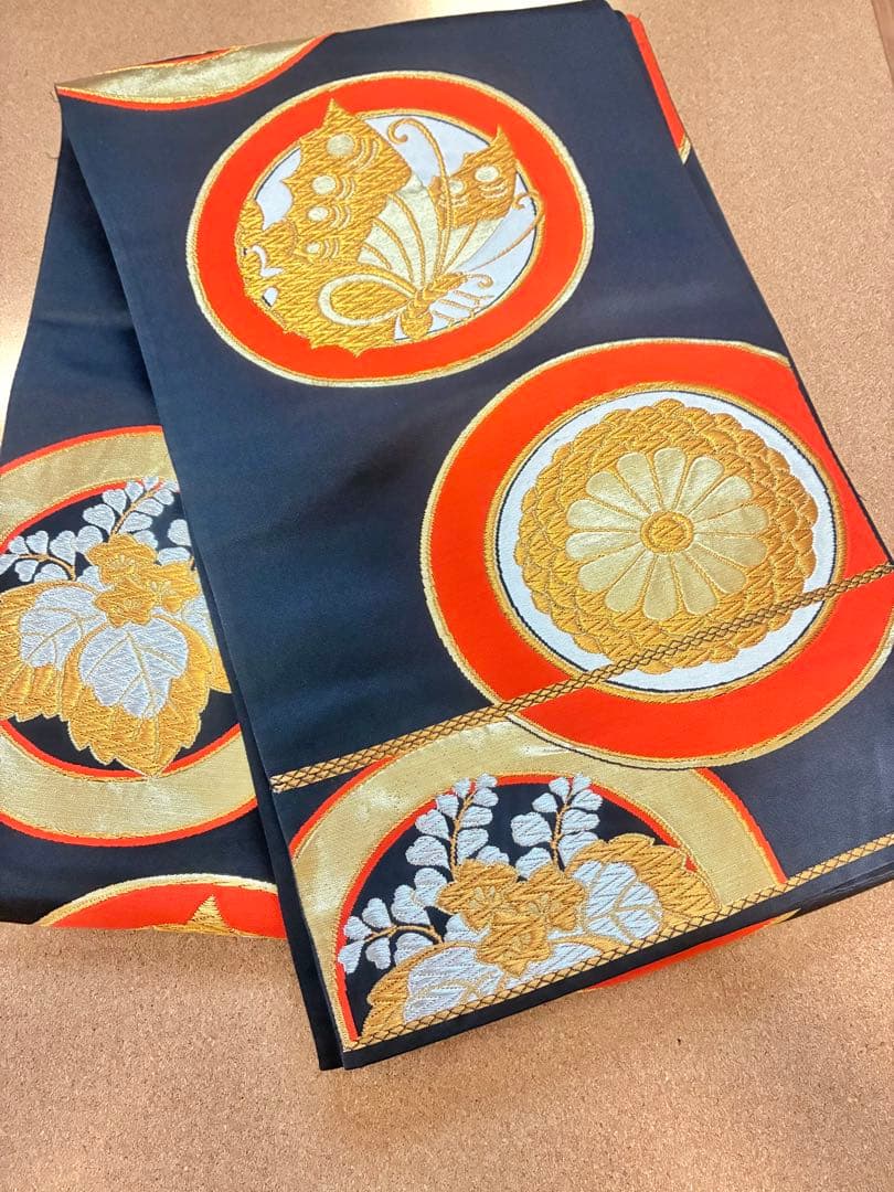 七五三 七歳女の子 着物 紫 総絞り　刺繍入り 着物セット