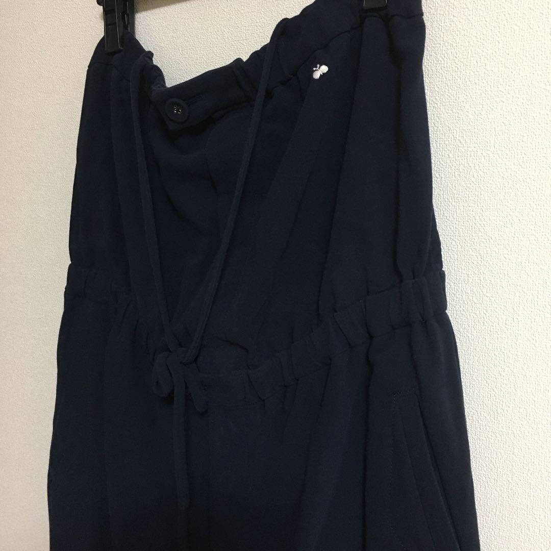 mina perhonen サロペット 濃紺