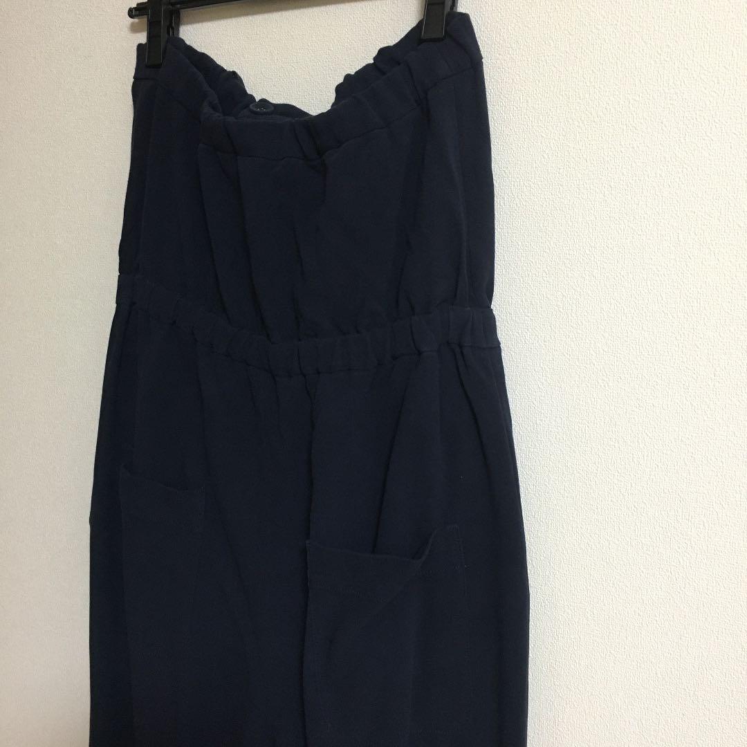 mina perhonen サロペット 濃紺