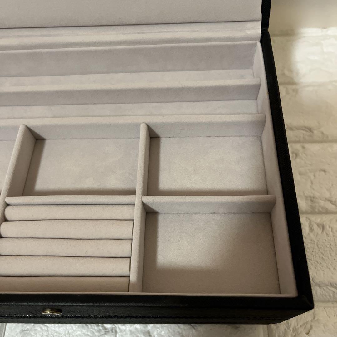 【美品】STACKERS アクセサリーケース 3段式　ブラック　黒