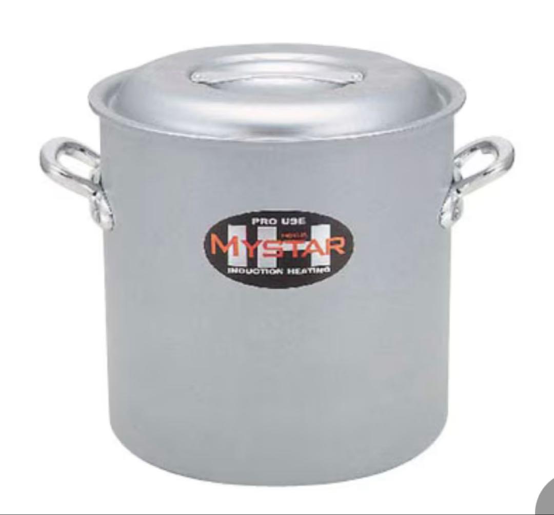 【美品】マイスター　IH 寸胴鍋　36㎝　北陸アルミニウム