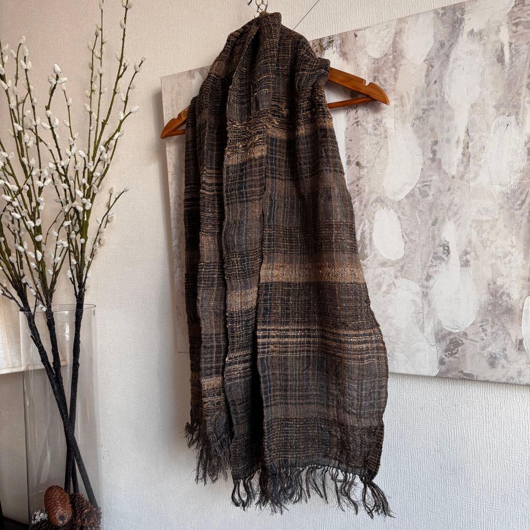 [Maki Textile] 真木テキスタイル 手織りストール