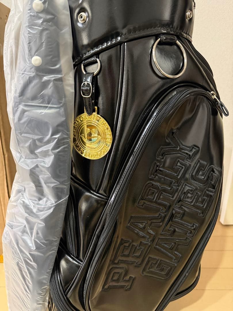 PEARLYGATES 希少BLACK モデルキャディバッグ パーリーゲイツ