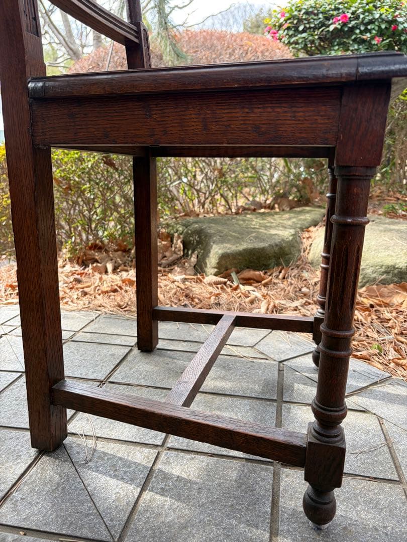 フランスアンティークチェア インテリア 木製椅子 ランタン編み 店舗什器 アンリ