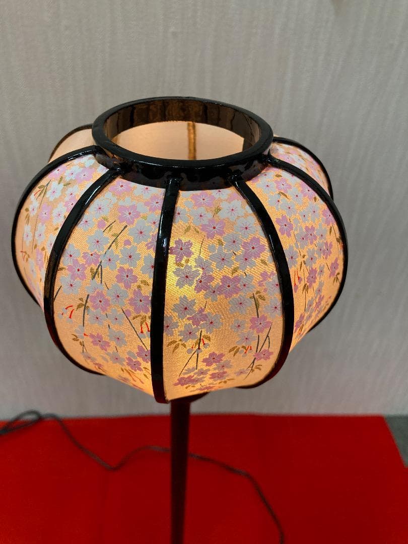 BO9 木製　高級雪洞　高さ66㎝位　雛道具　雪洞　親王飾り　雛灯り