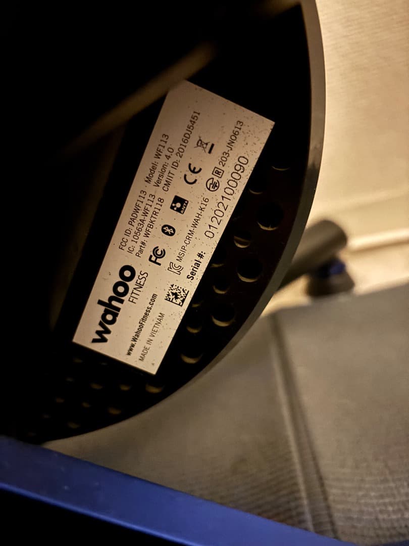 【Wahoo】KICKR スマートバイクトレーナー※ジャンク品