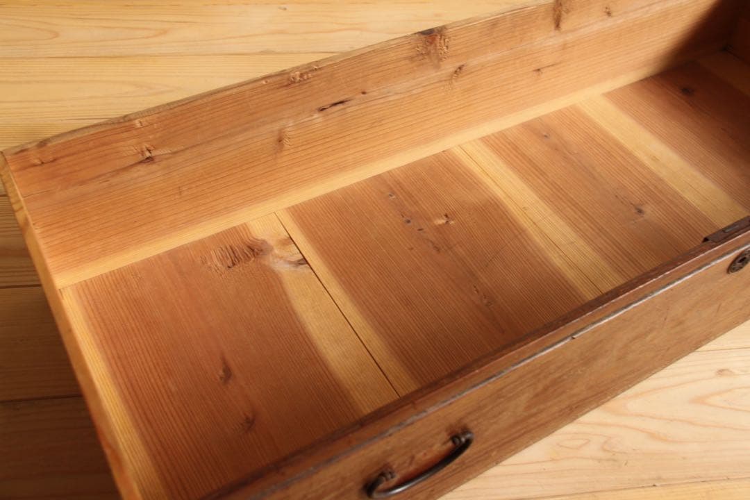 棚　木製　２段　古道具　古家具　アンティーク　ヴィンテージ　レトロ