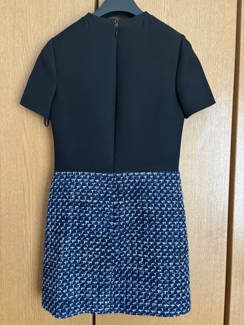 極美品　ヴァレンティノ ツィードミニワンピース　サイズ36