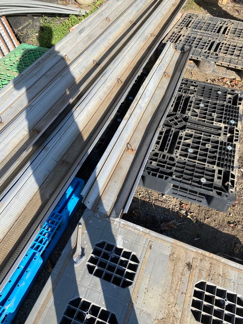 【引き取り限定】ビニールハウス連棟用レインペット