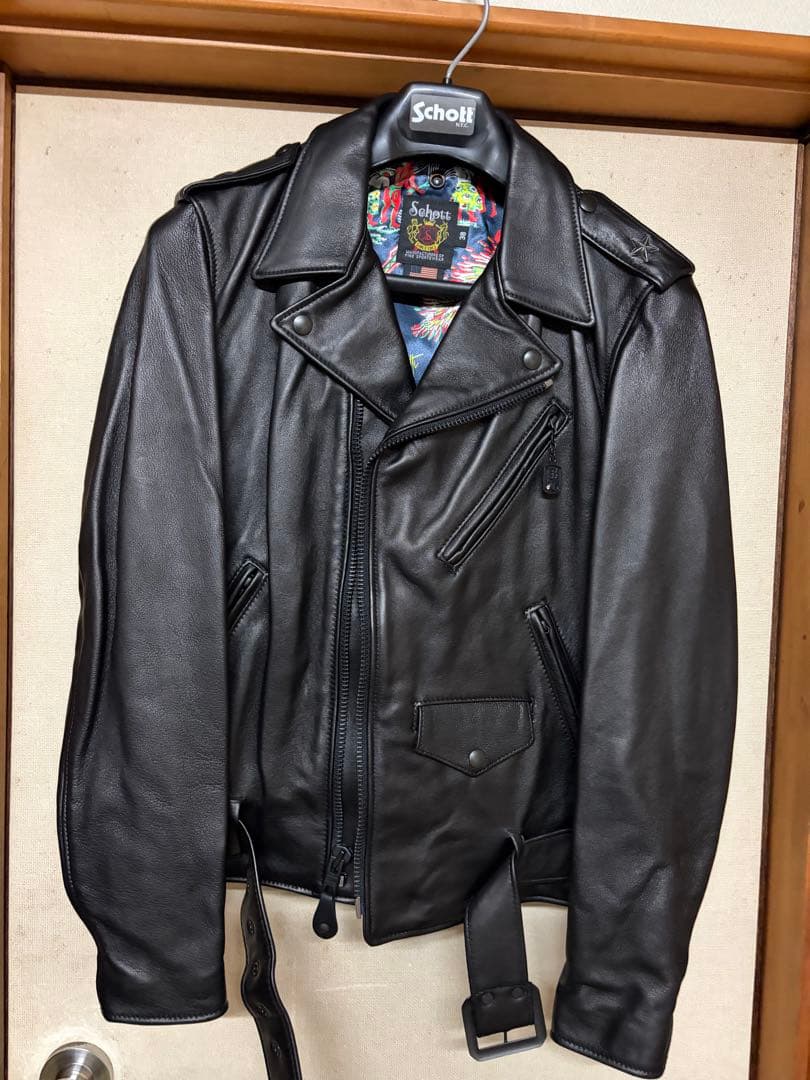 ポルノグラフィティ　Schott ライダースジャケット 38