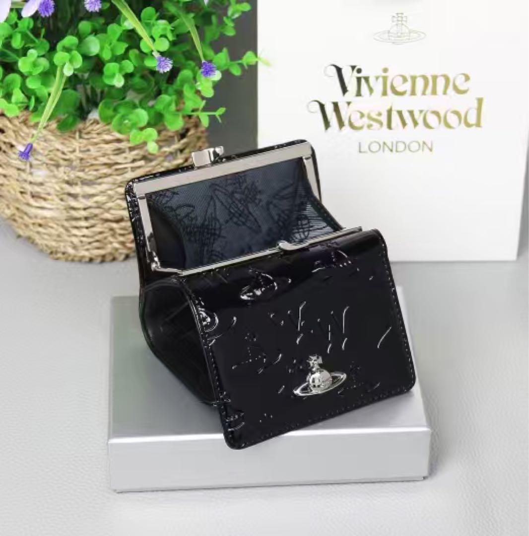 Vivienne Westwood ヴィヴィアン 三つ折り財布 レザーk7