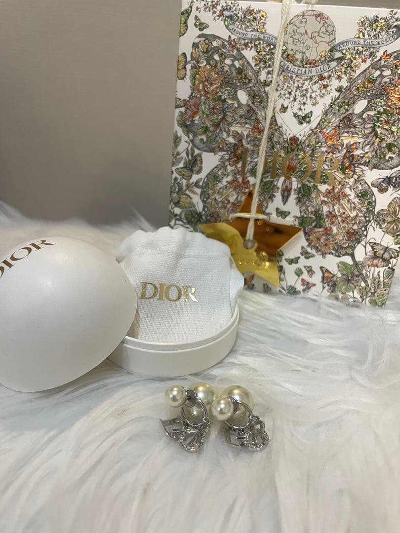 ディオール Dior Tribal ピアス シルバー