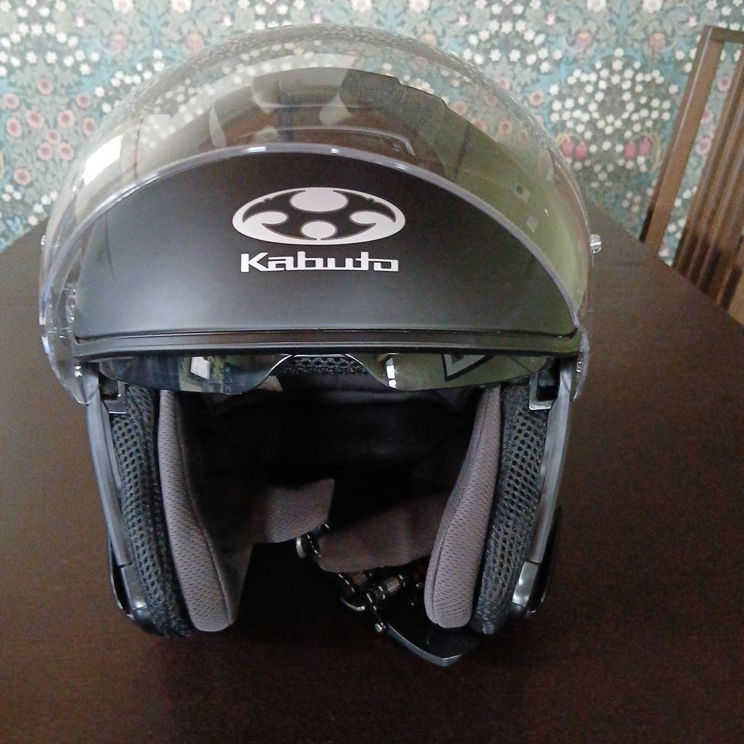 Kabuto ジェットヘルメット ブラック６１〜６２