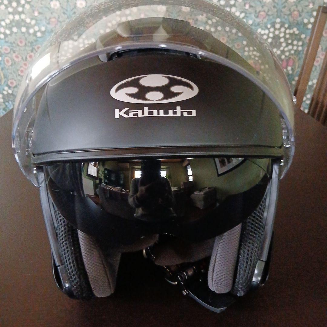 Kabuto ジェットヘルメット ブラック６１〜６２