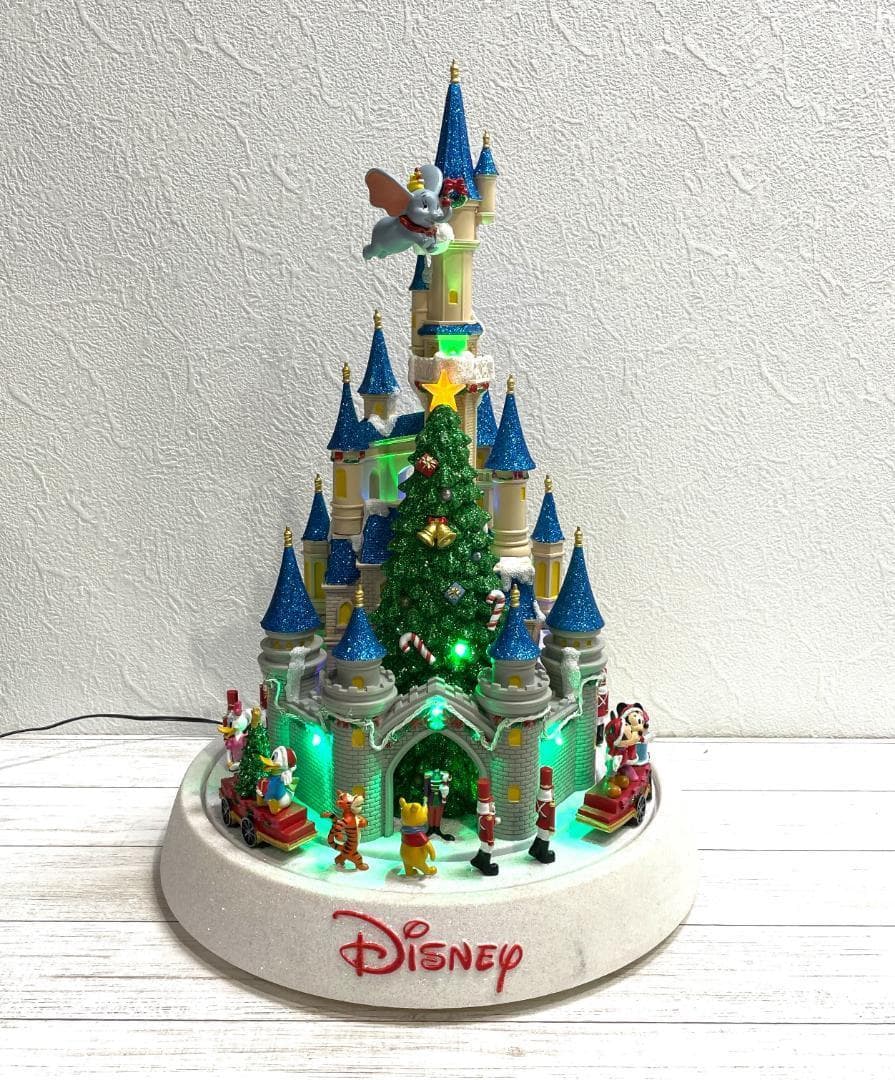 ディズニー クリスマス オルゴール　センターピース　パレードシーン 　大型