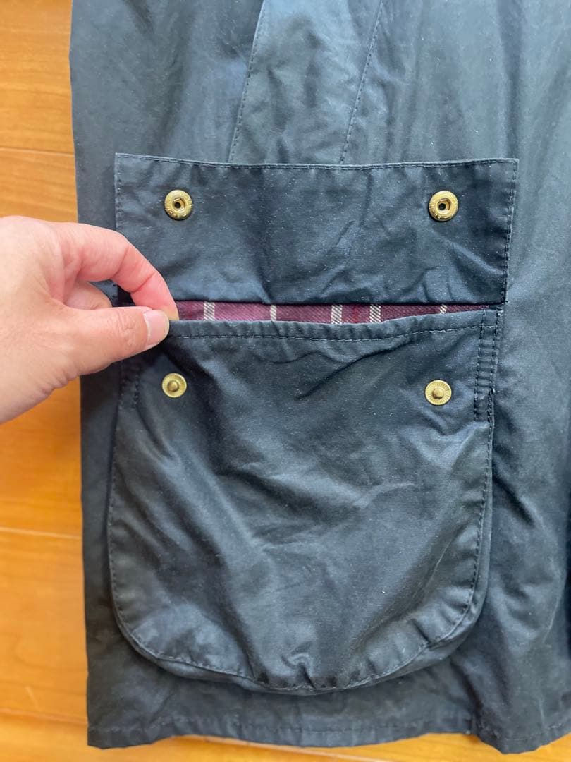 90s バブアー　BEDALE ブラック　英国製