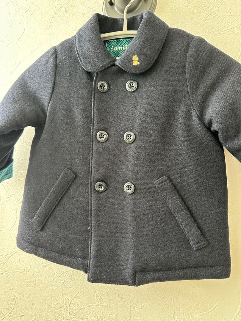 美品　familiar コート 80センチ