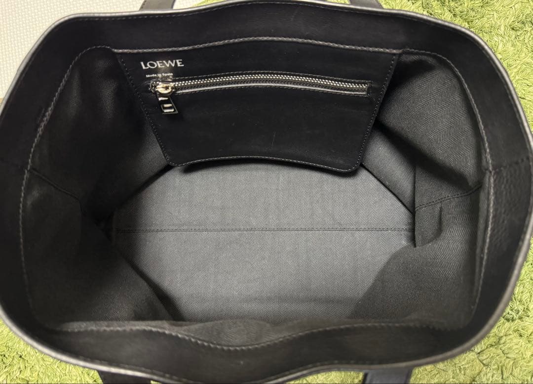 ロエベ イースト ウエスト ショッパー トートバッグ レザー かいとん