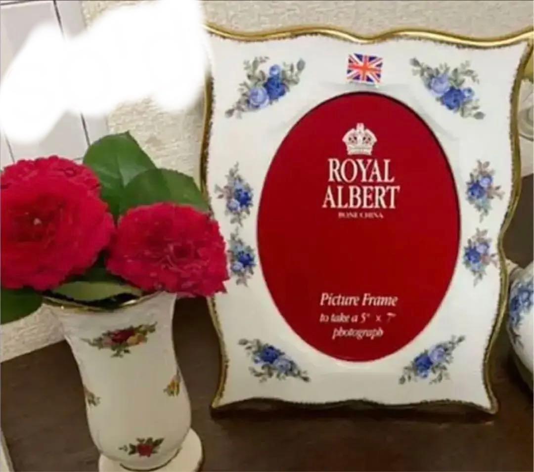 ロイヤルアルバート ムーンローズ　写真縦　大