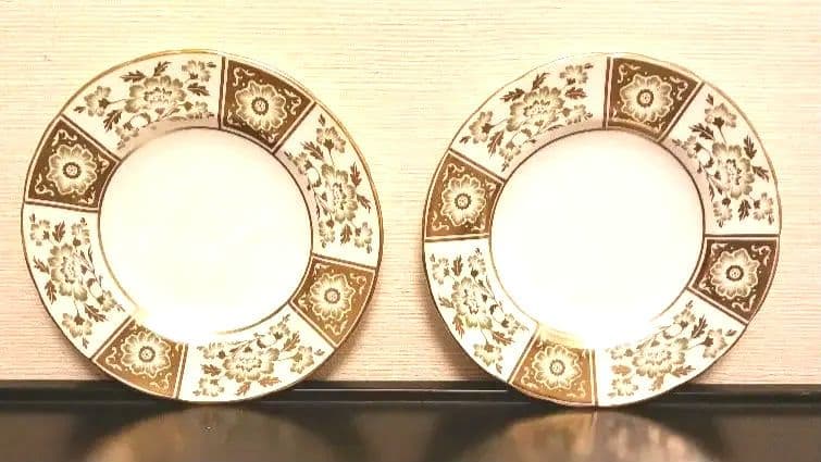 ロイヤルクラウンダービーパネル グリーン ③④