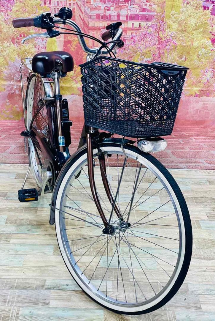 K2906 電動自転車パナソニック ママチャリ 26インチ 8.9Ah 送料無料