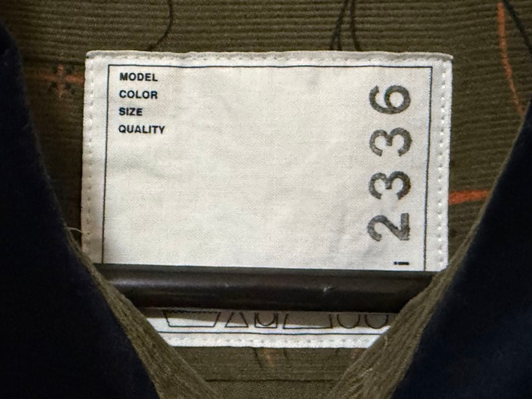 sacai Dr.woo シャツ　サカイ　ドクターウー　バンダナ柄