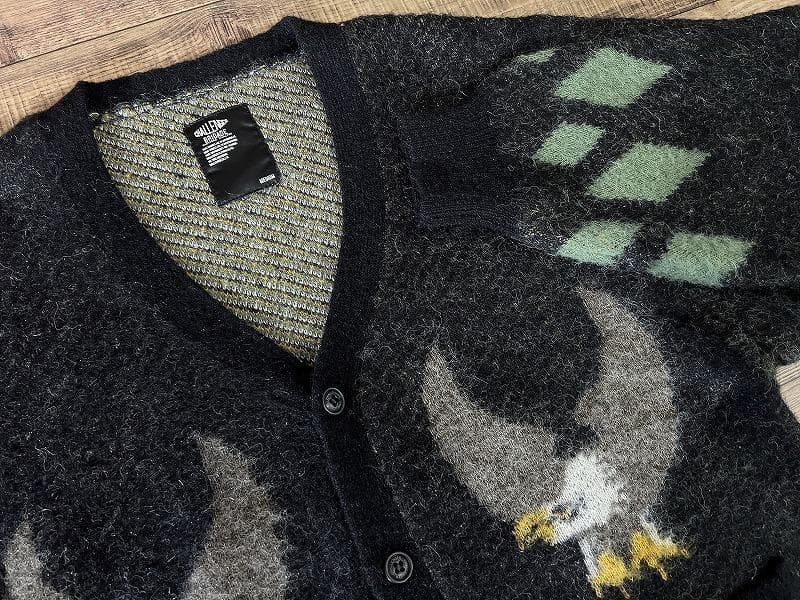 専用25AW 極美品 チャレンジャー ネイティブ イーグル モヘア カーディガン
