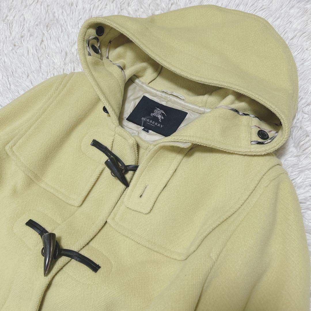 超希少15号✨バーバリーロンドン ダッフルコート ヘリンボーン