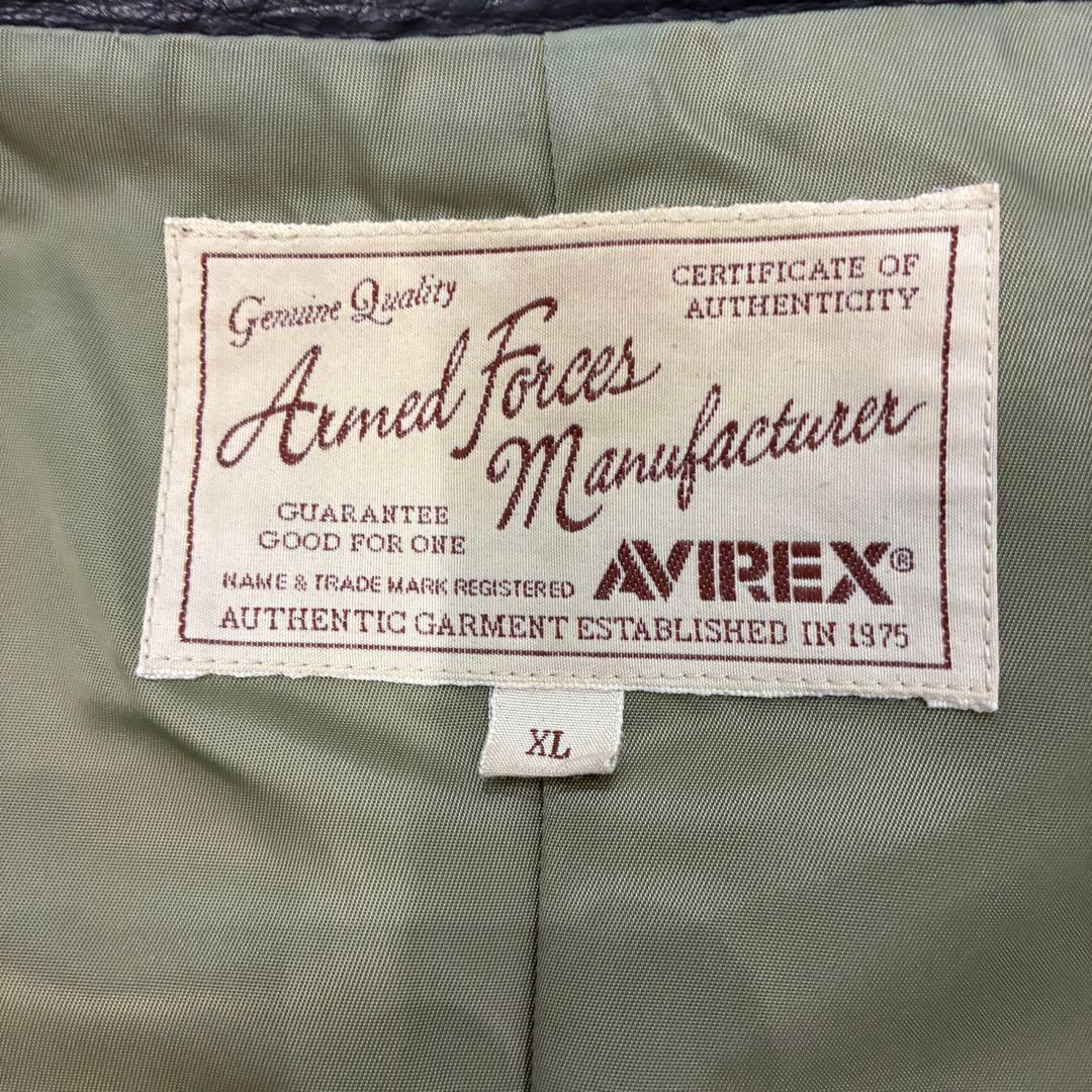 h*t様 ラムレザージャケット　アヴィレックス　AVIREX　ブルゾンジャケット