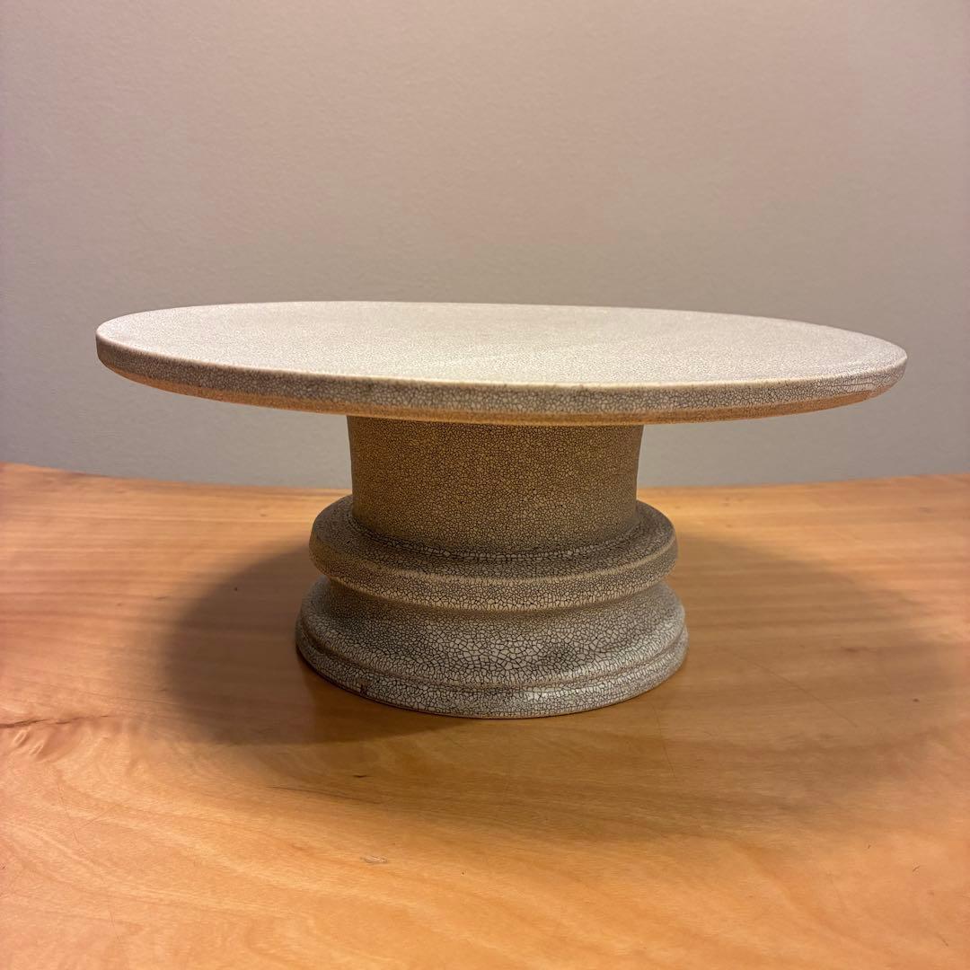 食器 MISHIM POTTERY cake stand L hibi