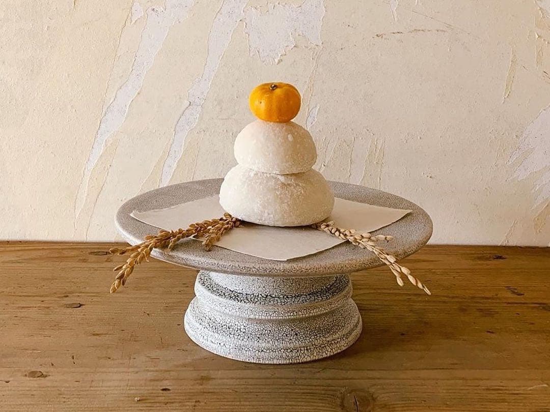 食器 MISHIM POTTERY cake stand L hibi