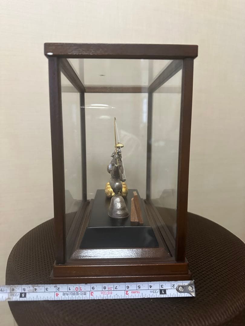 純銀製　恵比寿　大黒天 置物　ケース付 縁起物