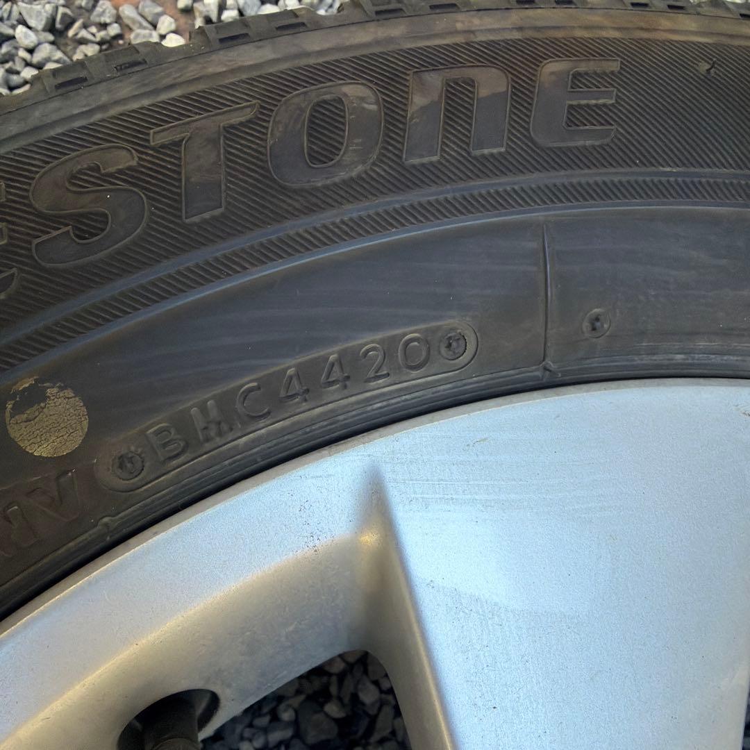 ②ブリザック VRX 195 60 16 スタッドレスタイヤ セレナ　純正