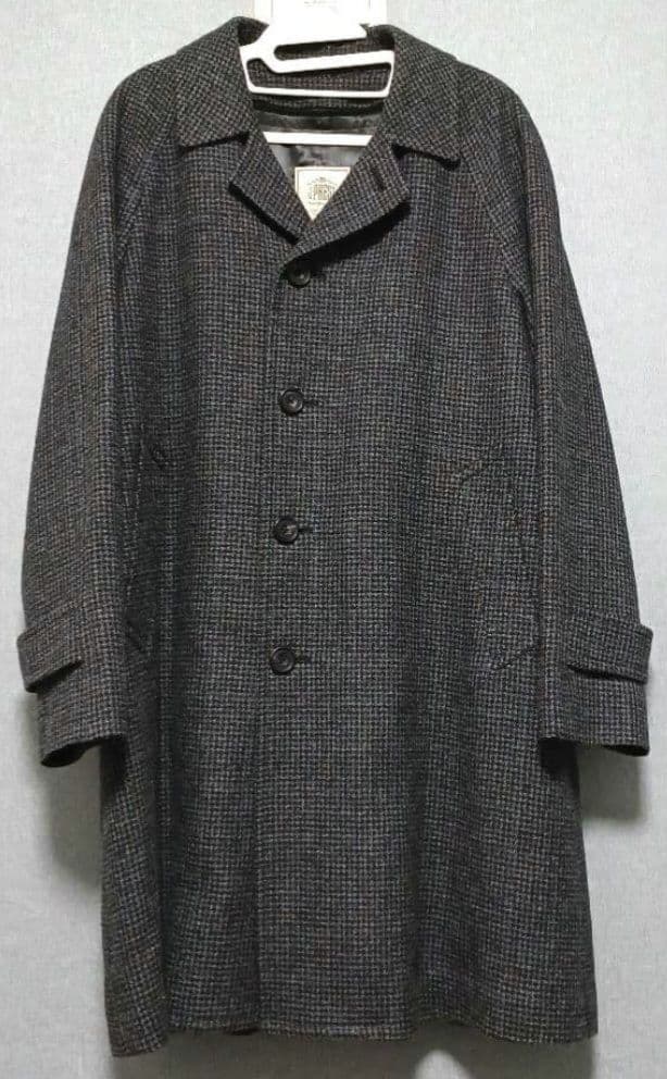 ​【美品】J.PRESS NIKKE キューバビーチ ツイードコート M グレー